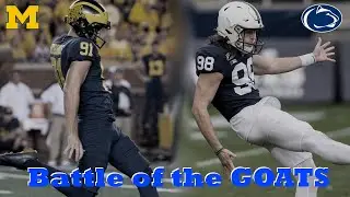Jordan Stout vs Brad Robbins Punting Game of the year