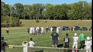 #12 Taqi Beyah 14u running that ball for a touchdown 2025-26 season 13 yrs old