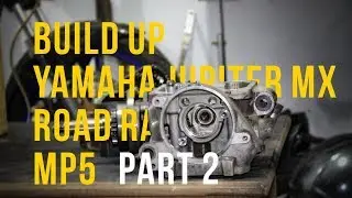 Build UP Yamaha Jupiter MX Road Race MP5 - PART 2 [ BONGKAR MESIN YANG MASIH PERAWAN!!!][ MOTORUN ]