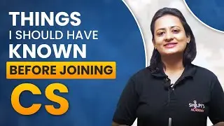 Things you Must Know Before Joining CS | My CS Journey | Shilpi's Academy