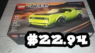 @LEGO Dodge Challenger srt hellcat @Walmartf  for $22.94 #subscribe 