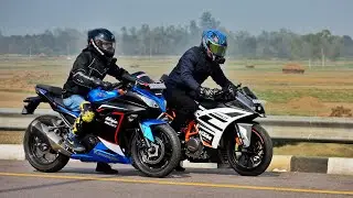 Kawasaki Ninja 300 Vs Ktm RC 390 | Long Race | Highway Battle