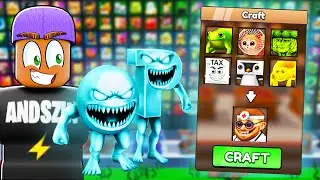 CRIEI TODOS OS NOVOS BRAINROTS no CRAFT A BRAINROT! (roblox)