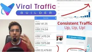 Viral Traffic Builder : App Sends You FREE Viral Traffic, Leads & Sales | How To Make Money Online