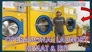 MESIN PENGERING LAUNDRY GAS, LEBIH HEMAT DAN IRIT