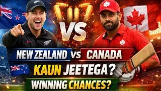 New Zealand vs Canada Full Match Analysis | Pitch Report, Playing XI & Winning Chances | Cricket Eye
