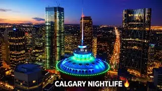 CALGARY NIGHTLIFE DOWNTOWN 10 AVENUE
