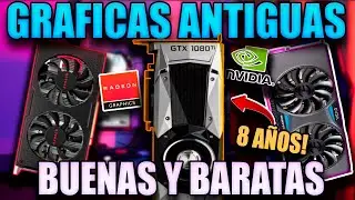 TOP 7 Tarjetas GRAFICAS ANTIGUAS ULTRA BARATAS Que AUN DAN PELEA 2025!