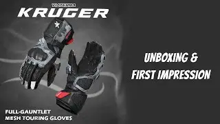 Viaterra Kruger Hybrid Riding Gloves| SAS Tec CE Level 2 Protection| Comfort Meets Safety| Malayalam