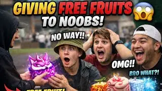 GIVING FREE FRUITS 😉 TO RANDOM PERSON😱