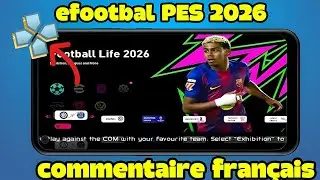 Télécharger eFootball PES 2026 PPSSPP Version Française (Android)