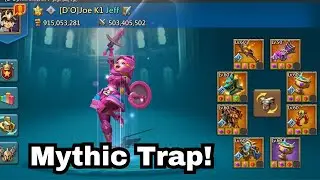 Обзор аккаунта Mythic Rally Trap с новыми изменениями. Lords Mobile