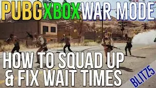 PUBG Xbox:  War Mode First Impressions (Squad Solution)