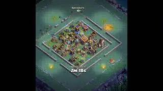 P.E.K.K.A 😍 Barbs Bombers Bh9 Attacks #coc #shorts #op #bh9 #builder #attackstrategy #battlemachine