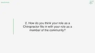 Top 10 Chiropractor Interview Questions