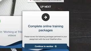 TribePad Onboarding | candidate view of uncompleted tasks