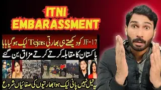 Pakistani reaction on TEJAS Oil Leak   Biggest Embarrassment for India in Dubai Air Show