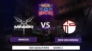 Mineski vs New Begining | Game 2 | Mars Dota 2 League Sea Qualifier