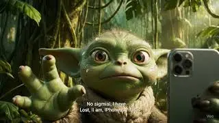 Yoda in the jungle