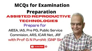 MCQs Assisted Reproductive Technologies,  MCQs, AIEEA, JRF, ICAR NET, ASRB, Veterinary Gynecology