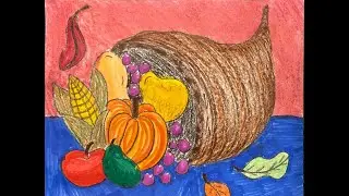 Cornucopia Directed Drawing