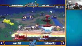 Cville Smash - naut (ROB) Vs reslived (Pikachu) - Grand Finals - Smash 4