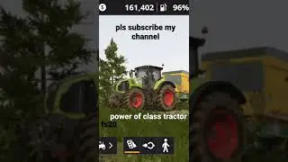 Farming simulator 20 | fs20 | power of class tractor | #fs20 #shorts #fs20gameplay#iso #fs2020 #fs20