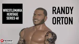 WWE FIGURE INSIDER: Randy Orton - WWE Series 48 Wrestlemania Heritage Toy Wrestling Figure