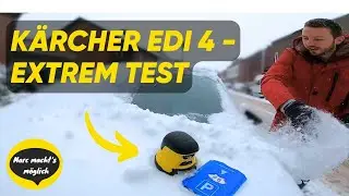 Parkscheiben-Nostalgie vs moderne Technik - Elektrischer Eiskratzer Kärcher EDI 4 Schnne & Eis Test