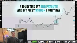 MY 3RD PAYOUT!! NEVER GIVE UP ON TRADING MAN