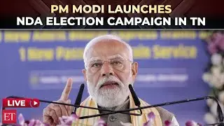 PM Modi kicks off NDA's election campaign in Tamil Nadu with Chengalpattu rally