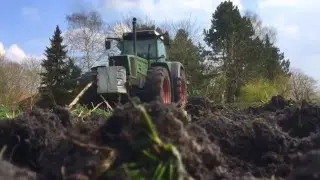 Amazone Grubber - Fr&uuml;hlingsanfang auf dem Land Fendt 816