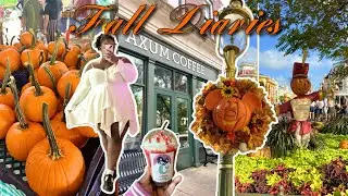 🍁ОСЕННИЙ ВЛОГ🍁 Кофейни, секонд-хенд, Дисней, Ночь кино с проектором ☕️📚📽️