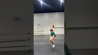 Baton Twirling Choreography #batontwirling #dance