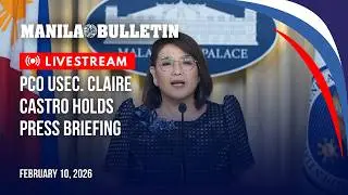 LIVE: PCO Usec. Claire Castro holds press briefing | Feb. 10
