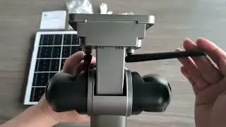 V380 Pro Original 3 Lens 4g Solar Camera