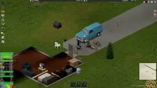 Project Zomboid NO MELEE DAMAGE Run, Day 1