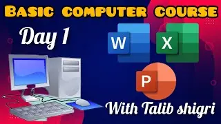 Course of basis computer/laptop full details ma day 1 . #computer.. 