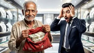 फटे कपड़े वाला बूढ़ा हीरा दुकान वाले को सबक सिखा गया || Hindi story || Moral stories 