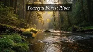 Soothing River Flow Sounds for Anxiety Relief and Restful Healing Sleep | For Better Sleep