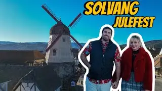 Solvang California for Christmas Julefest: Ostriches, Tree lighting, Pastries and More!