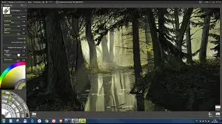 Digital painting in ArtRage Цифровая живопись в ArtRage 182