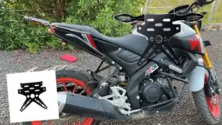 Yamaha MT 15 2024 Tail tidy installationI best Tail Tidy forMT 15 | Modified MT 15 X clamp tail tidy