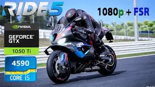 RIDE 5 Gameplay Gtx 1050 Ti | i5-4590 | Benchmark Test