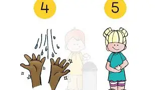 &copy;Ik was mijn handen - liedje voor kleuters en peuters, thema HYGIENE