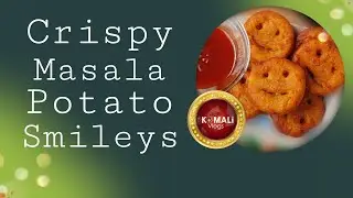 Potato Smiley | Homemade Potato Smiley Recipe | Crispy Masala Potato Smileys | Masala Crispy Smiley