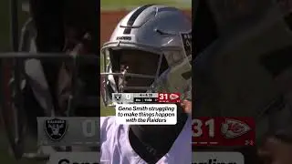 Geno Smith continues to struggle 😬:#NFL #Chiefs #Raiders #GenoSmith