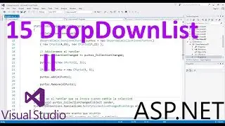 DropDownList II  XML MapPath - 15 - Tutorial ASP.NET en español