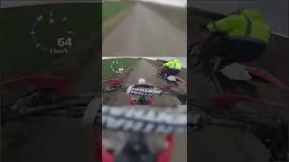 Przyspieszenie Hondy crf250r | Wyścig honda crf250 vs Chińskie 300cc