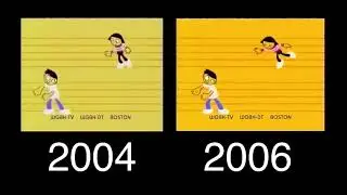 PBS Kids Station ID - Music/Dancing (2004 and 2006 WGBH) Comparison